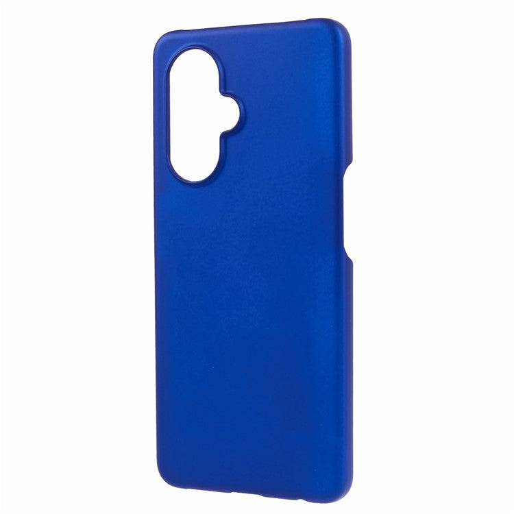 For Oppo K11x 5G / OnePlus Nord CE3 5G Case Rubberized PC Anti-scratch Phone Cover - Blue