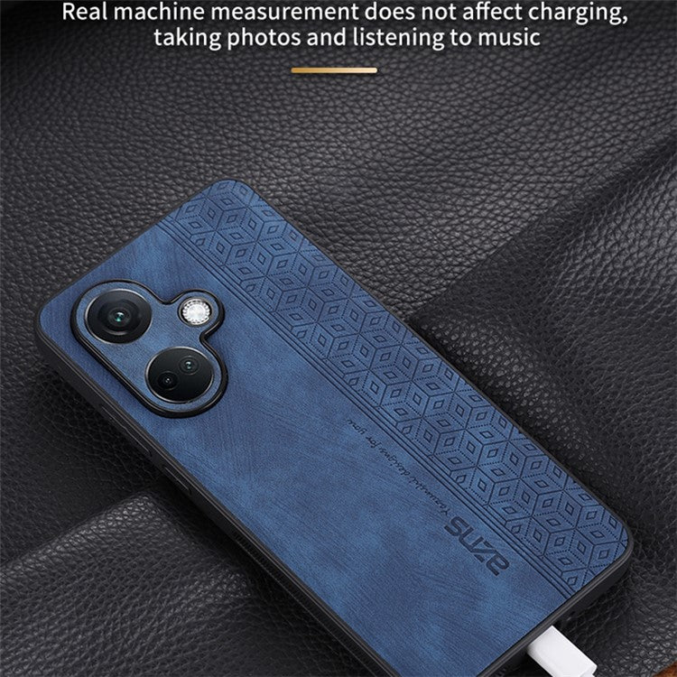 AZNS For Oppo K11 5G / OnePlus Nord CE3 5G Case Imprinted PU Leather+TPU Phone Cover - Green