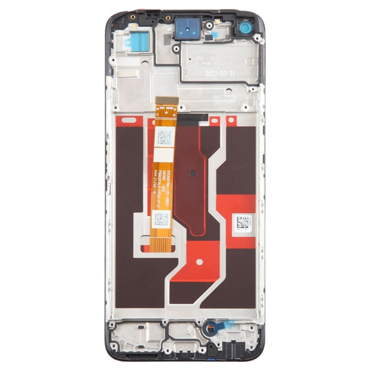 For Realme 9i 4G / Oppo A96 4G OEM Grade S LCD Screen and Digitizer Assembly + Frame Phone Part (Without Logo)