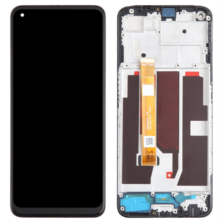 For Oppo A93 5G OEM Grade S LCD Screen and Digitizer Assembly + Frame Repair Part (without Logo)
