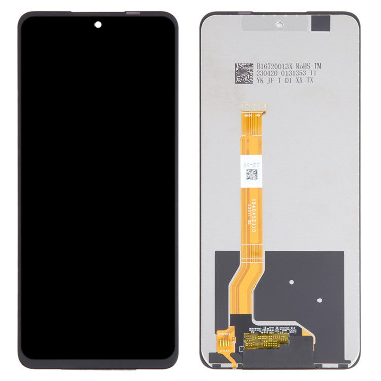 For Oppo A58 4G Grade B LCD Screen and Digitizer Assembly Replacement Part (without Logo)