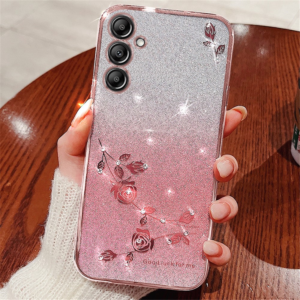 KADEM For Samsung Galaxy M54 5G / F54 5G Case Mobile Phone Guard Cover - Rose Gold