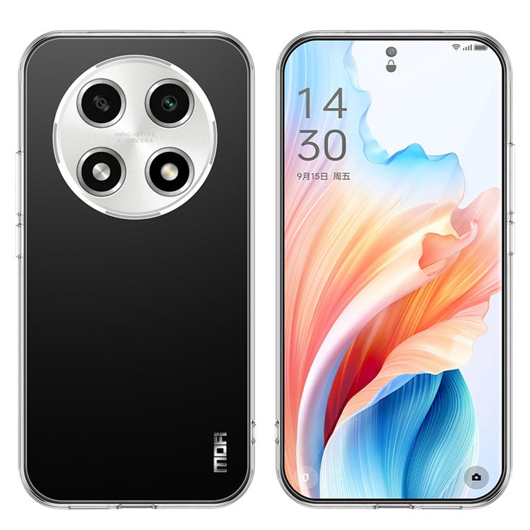 MOFI For Oppo A2 Pro 5G Case TPU Phone Protector HD Clear Cell Phone Cover Shell