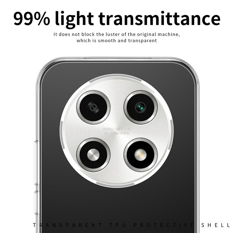 MOFI For Oppo A2 Pro 5G Case TPU Phone Protector HD Clear Cell Phone Cover Shell