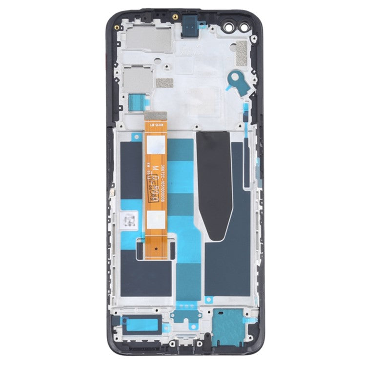 For Realme X50 5G Grade B LCD Screen and Digitizer Assembly + Frame Replacement Part (without Logo)
