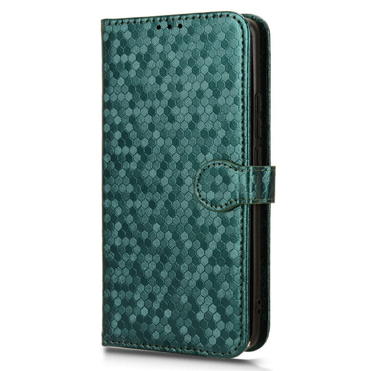 PU Leather Flip Cover for Oppo A2 Pro 5G Case Shockproof Wallet Cell Phone Case - Green