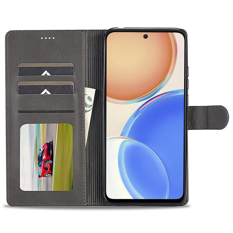 LC.IMEEKE For Honor X8 4G / X30i / Play6T Pro Case Wallet Phone Leather Cover - Grey