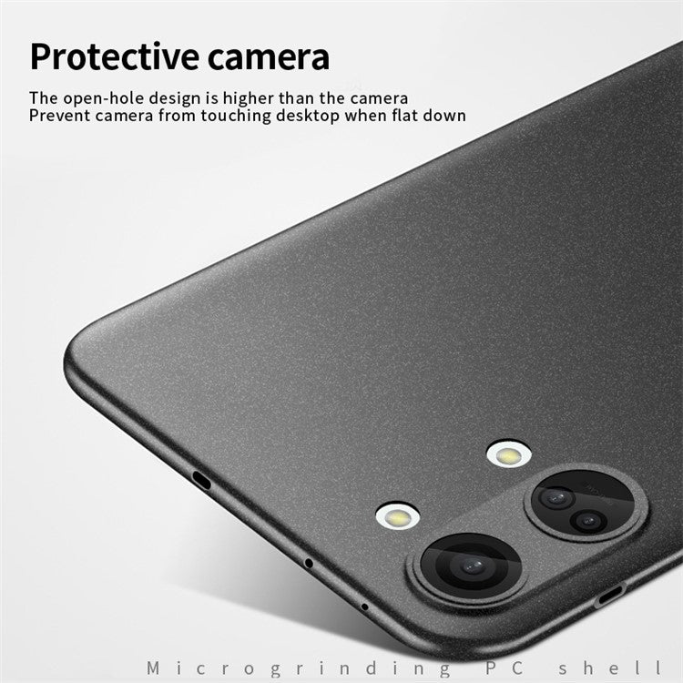 MOFI Shield Matte Series For OnePlus Ace 2V / Nord 3 5G Phone Case Matte Design Anti-Scratch Hard PC Cover - Black