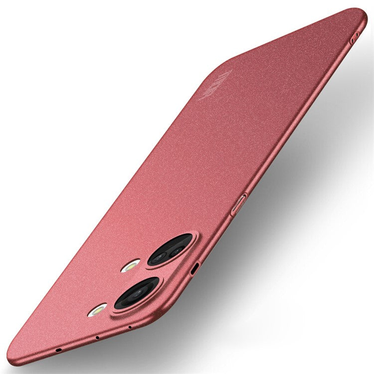 MOFI Shield Matte Series For OnePlus Ace 2V / Nord 3 5G Phone Case Matte Design Anti-Scratch Hard PC Cover - Red