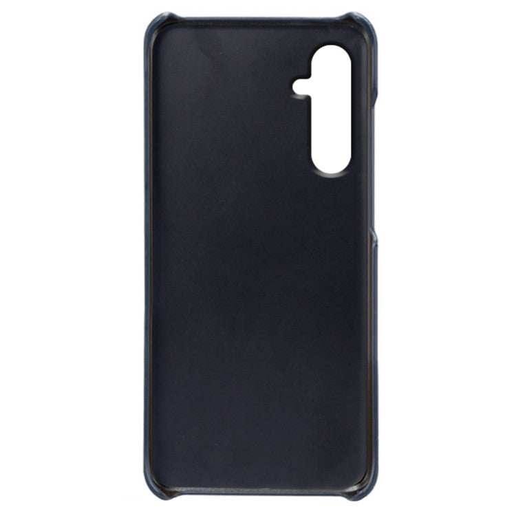 For Samsung Galaxy A05s 4G Case PU+Hard PC Dual Card Slots Phone Back Protector - Blue