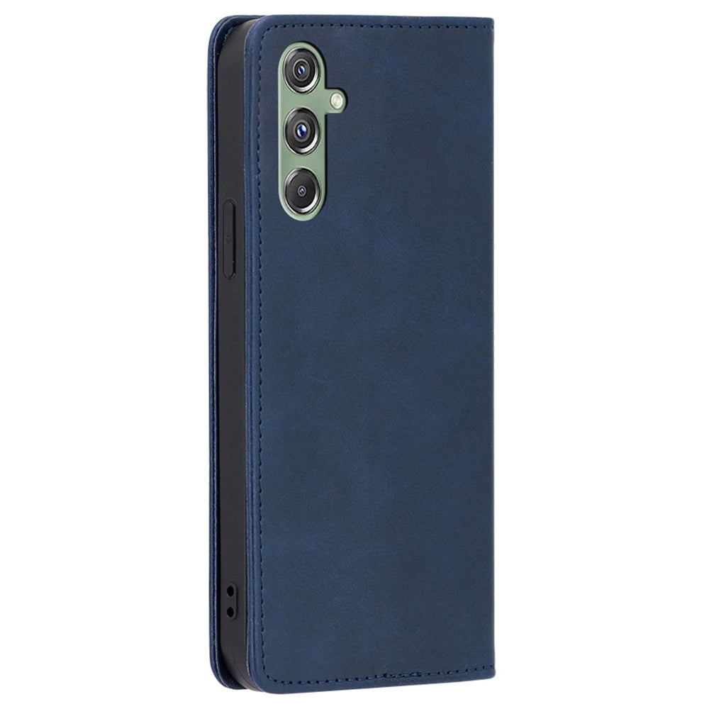 For Samsung Galaxy M34 5G / F34 5G Case Wallet Leather Stand Phone Cover - Sapphire