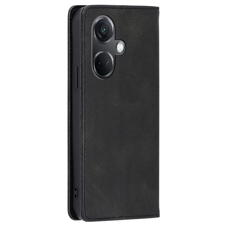 For OnePlus Nord CE3 5G Case Shockproof Leather Phone Cover - Black