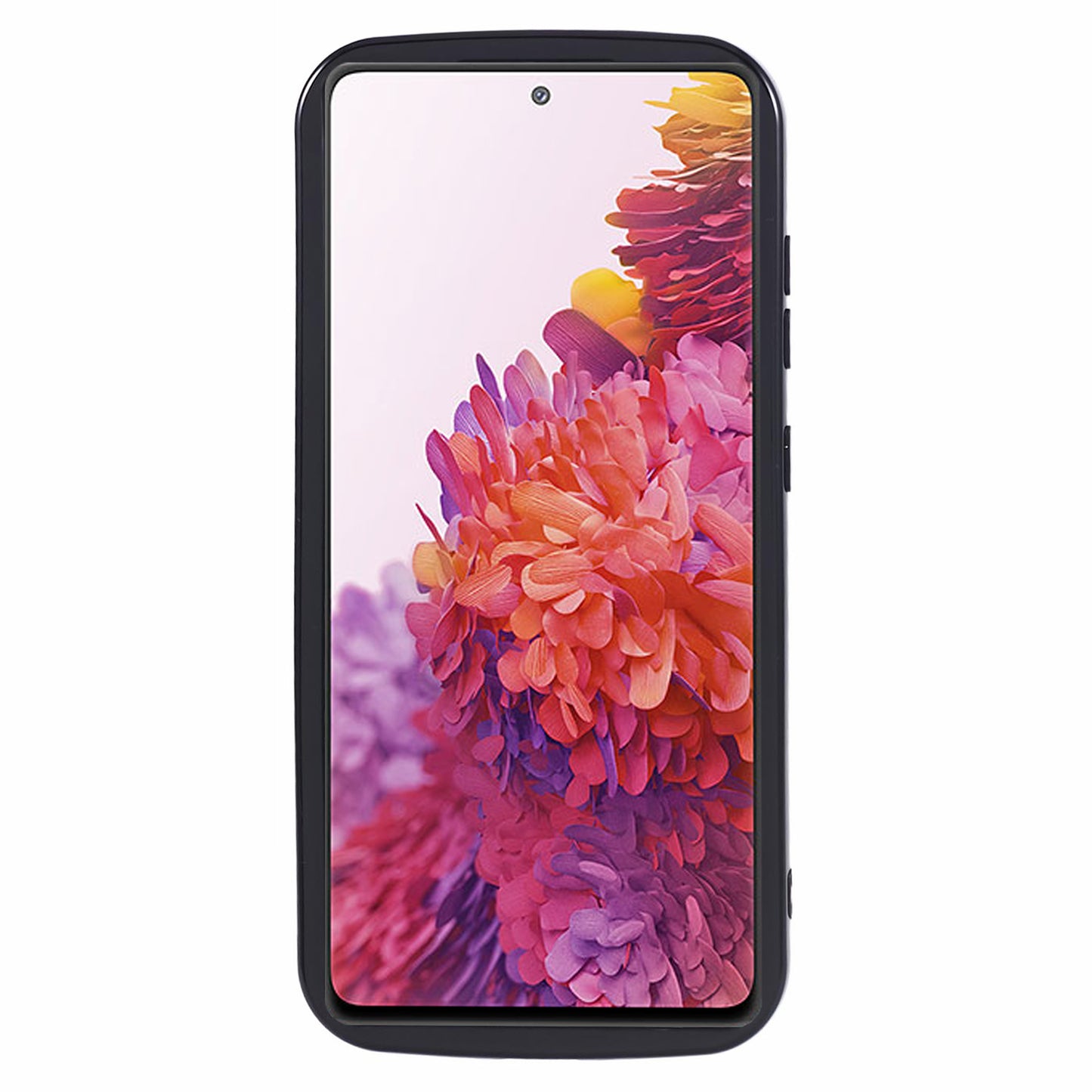 YX Series For For Samsung Galaxy S20 FE 5G / S20 FE / S20 FE 2022 / S20 Lite Case Creative Wave Shape TPU Precise Cutout Phone Shell - Black