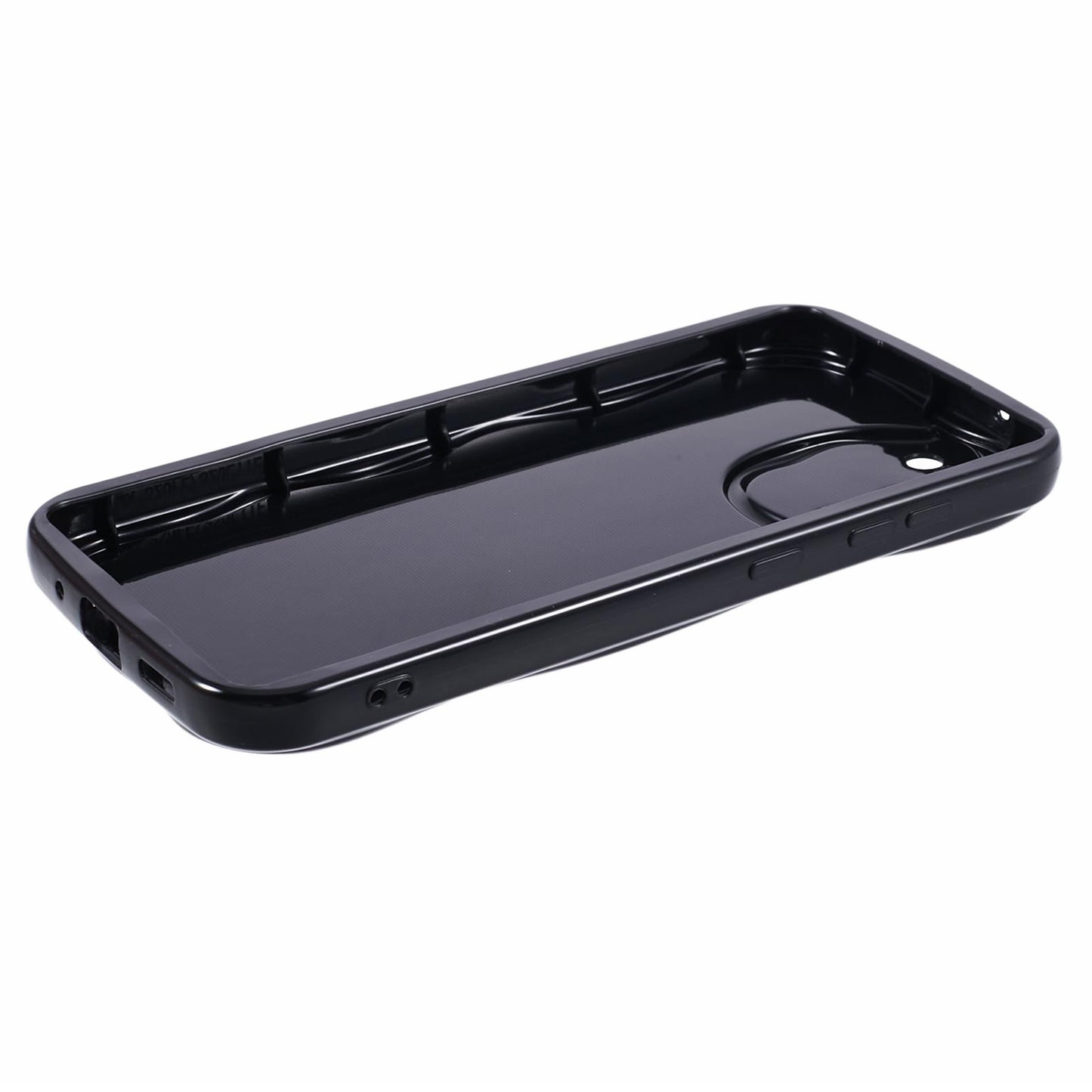 YX Series For For Samsung Galaxy S20 FE 5G / S20 FE / S20 FE 2022 / S20 Lite Case Creative Wave Shape TPU Precise Cutout Phone Shell - Black