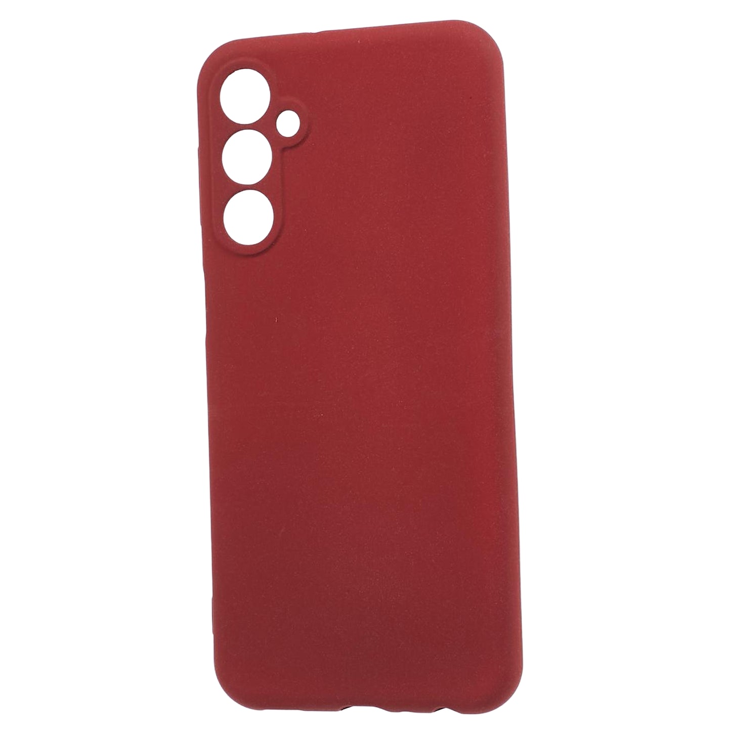 For Samsung Galaxy M34 5G / F34 5G Case TPU Double-Sided Matte Phone Shell Cover - Wine Red