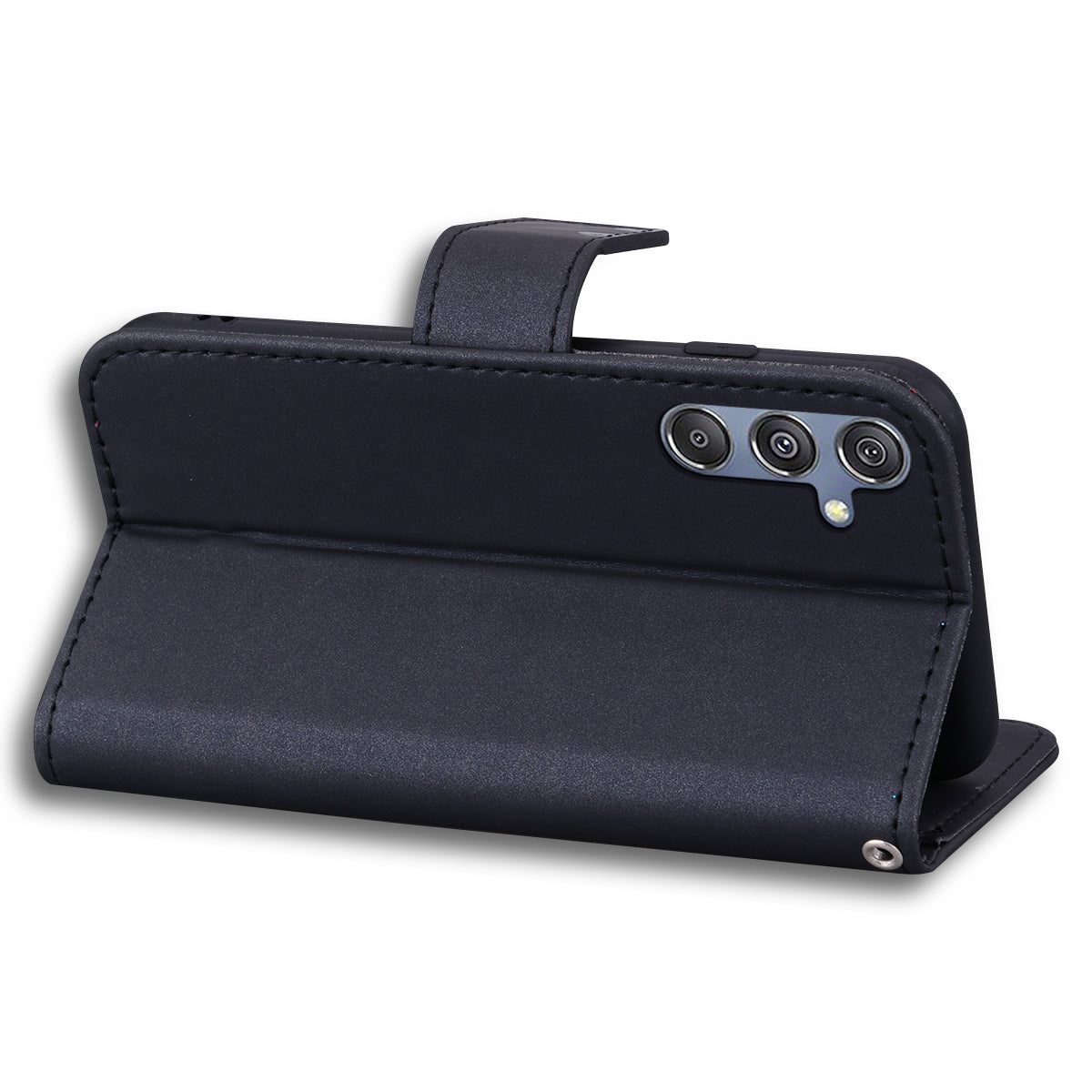 For Samsung Galaxy M34 5G / F34 5G Cartoon Animal Pattern Wallet Leather Cover Cell Phone Cases - Black