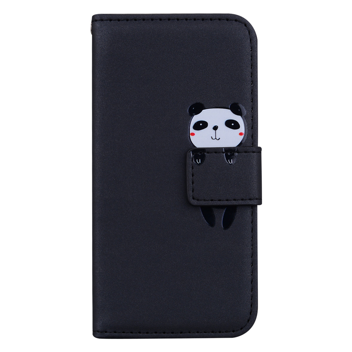 For Samsung Galaxy M34 5G / F34 5G Cartoon Animal Pattern Wallet Leather Cover Cell Phone Cases - Black