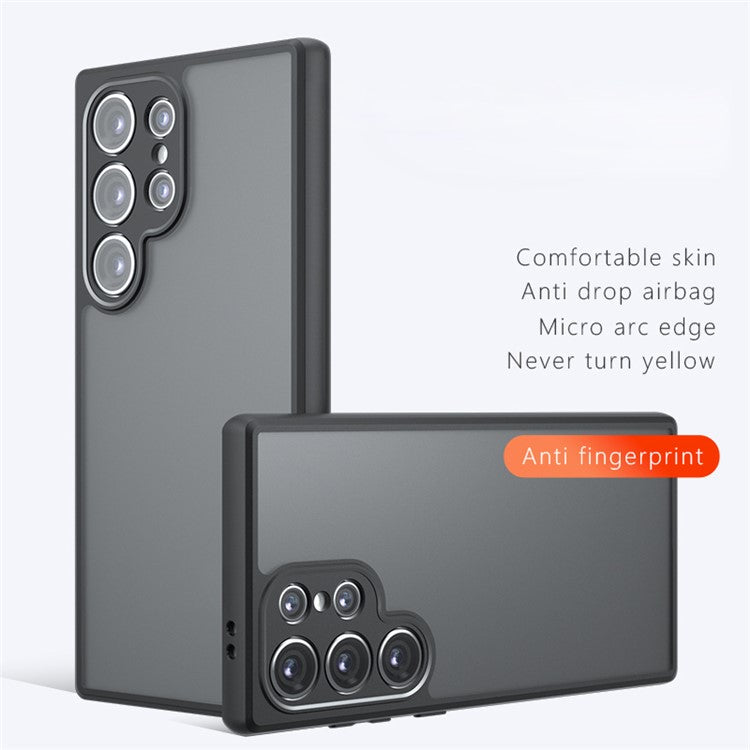 For Samsung Galaxy S23 Ultra Phone Case Anti-drop Matte Skin-touch Phone Cover