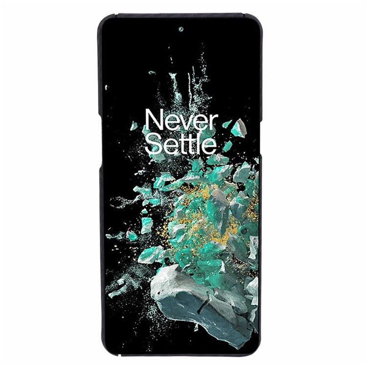 For OnePlus Ace Pro 5G / 10T 5G Aramid Fiber Cell Phone Case 1500D Coarse Texture Cover with Big Lens Cutout - Black