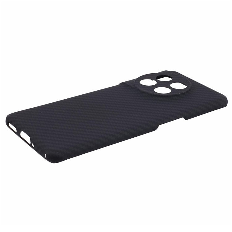 For OnePlus 11 5G Case 1500D Coarse Texture Precise Lens Cutout Black Aramid Fiber Cell Phone Cover