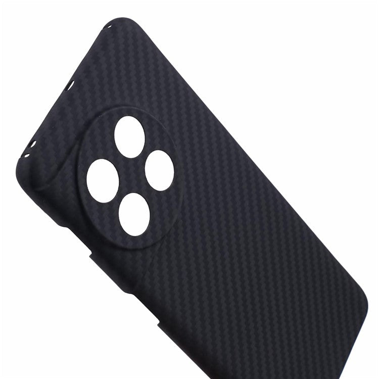 For OnePlus 11 5G Case 1500D Coarse Texture Precise Lens Cutout Black Aramid Fiber Cell Phone Cover