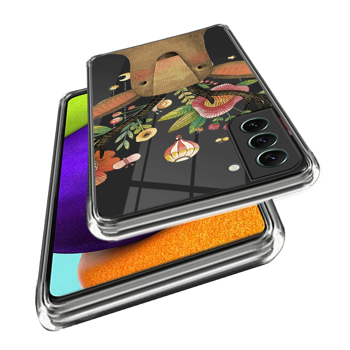 For Samsung Galaxy S24+ Pattern Case Flexible Slim Thin TPU Phone Cover - Deer