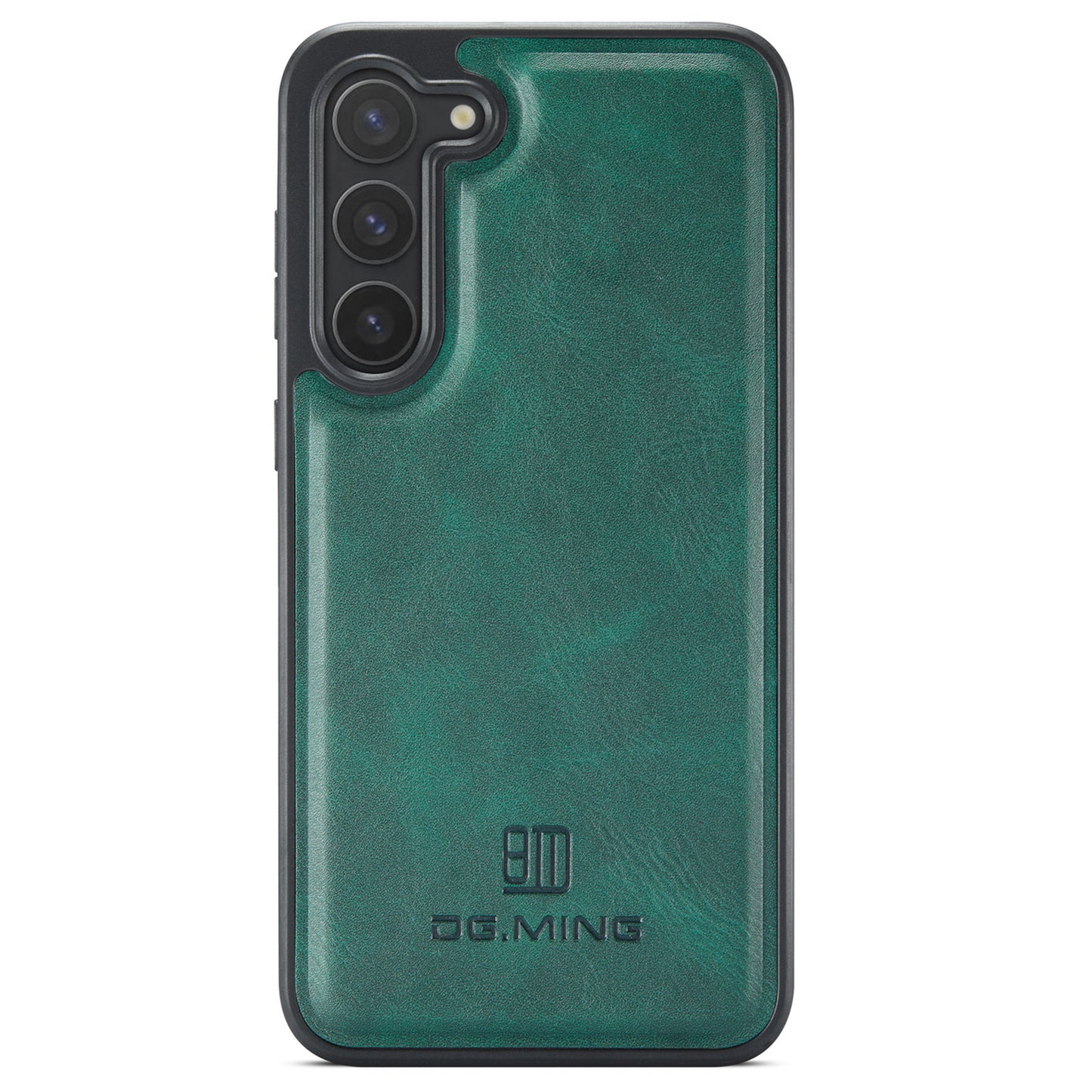 DG.MING For Samsung Galaxy S24+ Cell Phone Case Anti-drop PU Leather Coating Cover - Green