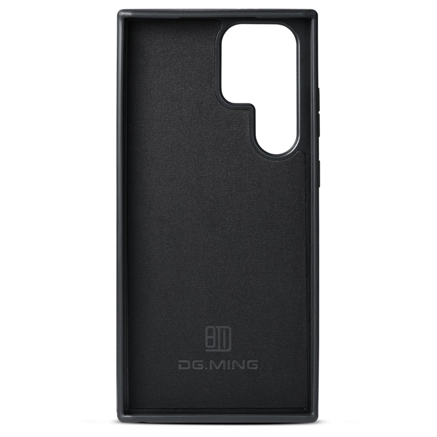 DG.MING For Samsung Galaxy S24 Ultra Phone Case Anti-scratch Side Edge Leather Coating Back Shell - Purple