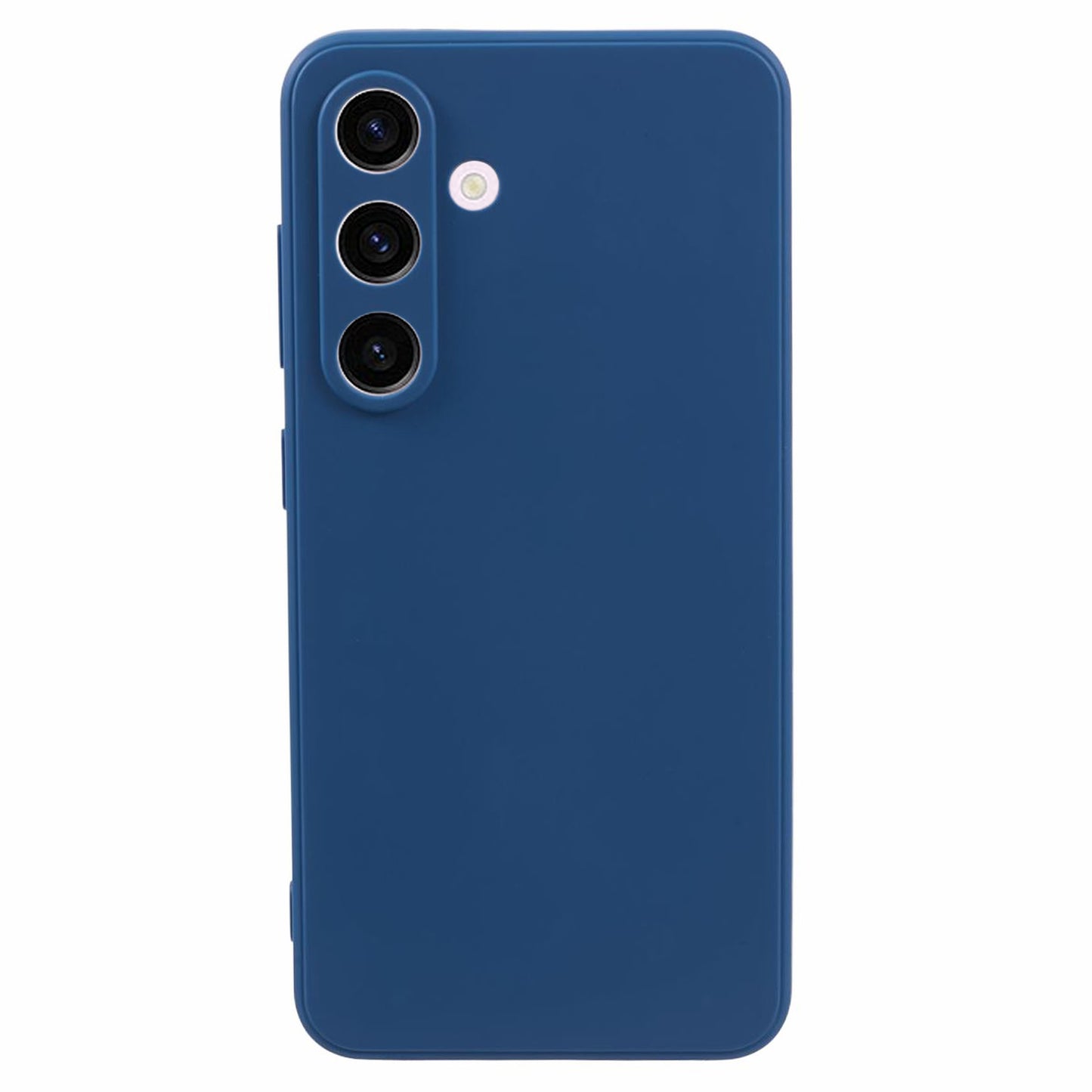 For Samsung Galaxy S24 TPU Case Straight Edge Camera Protection Phone Cover - Sapphire