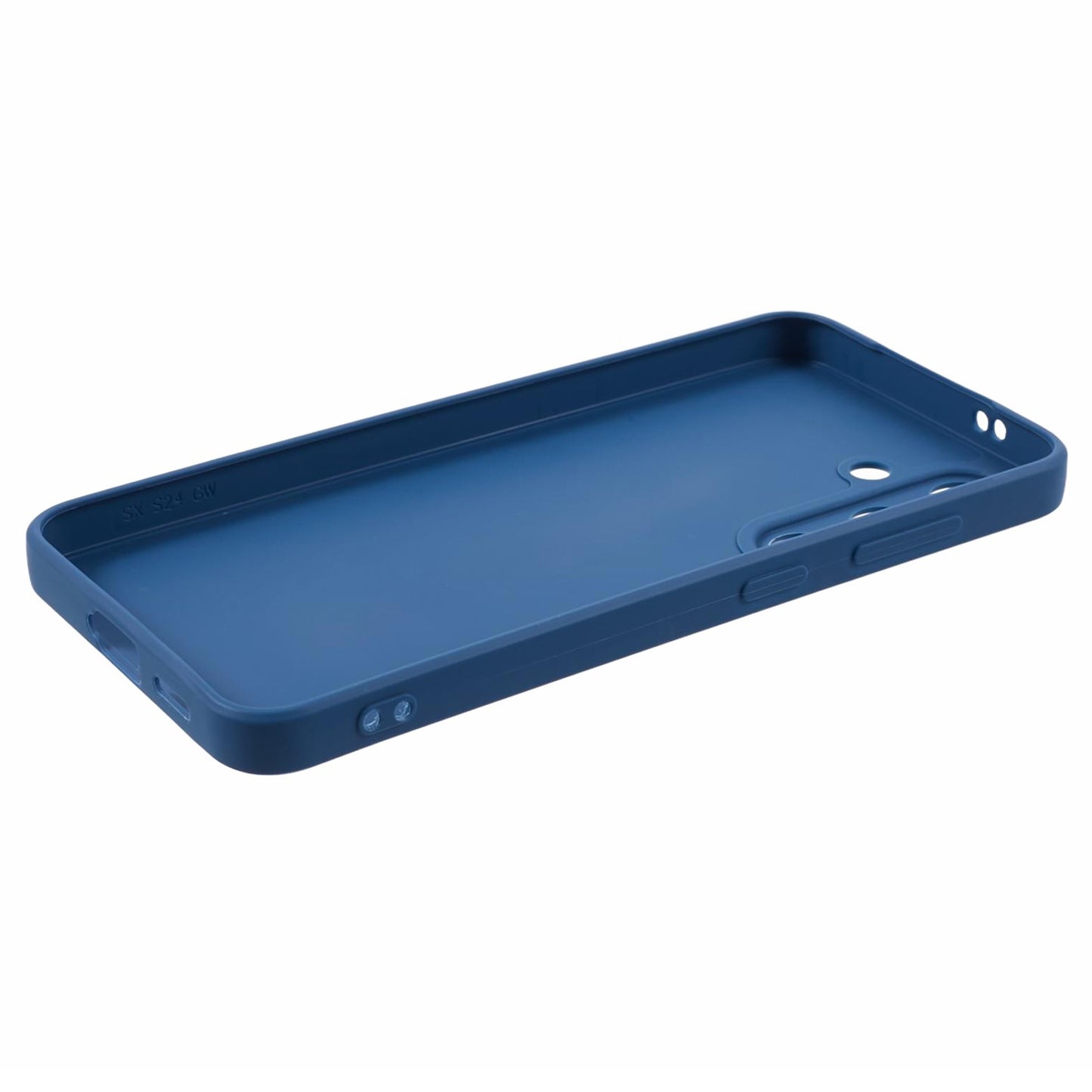 For Samsung Galaxy S24 TPU Case Straight Edge Camera Protection Phone Cover - Sapphire