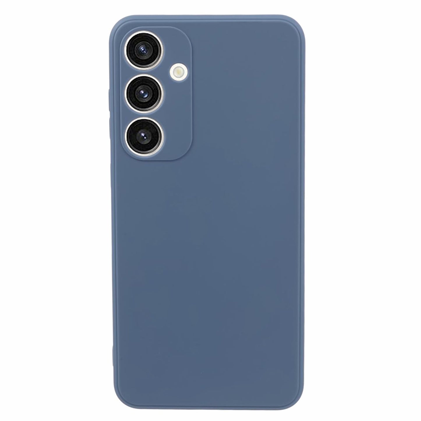 For Samsung Galaxy S24+ Phone Case Straight Edge Slim Design TPU Cover - Lavender Grey