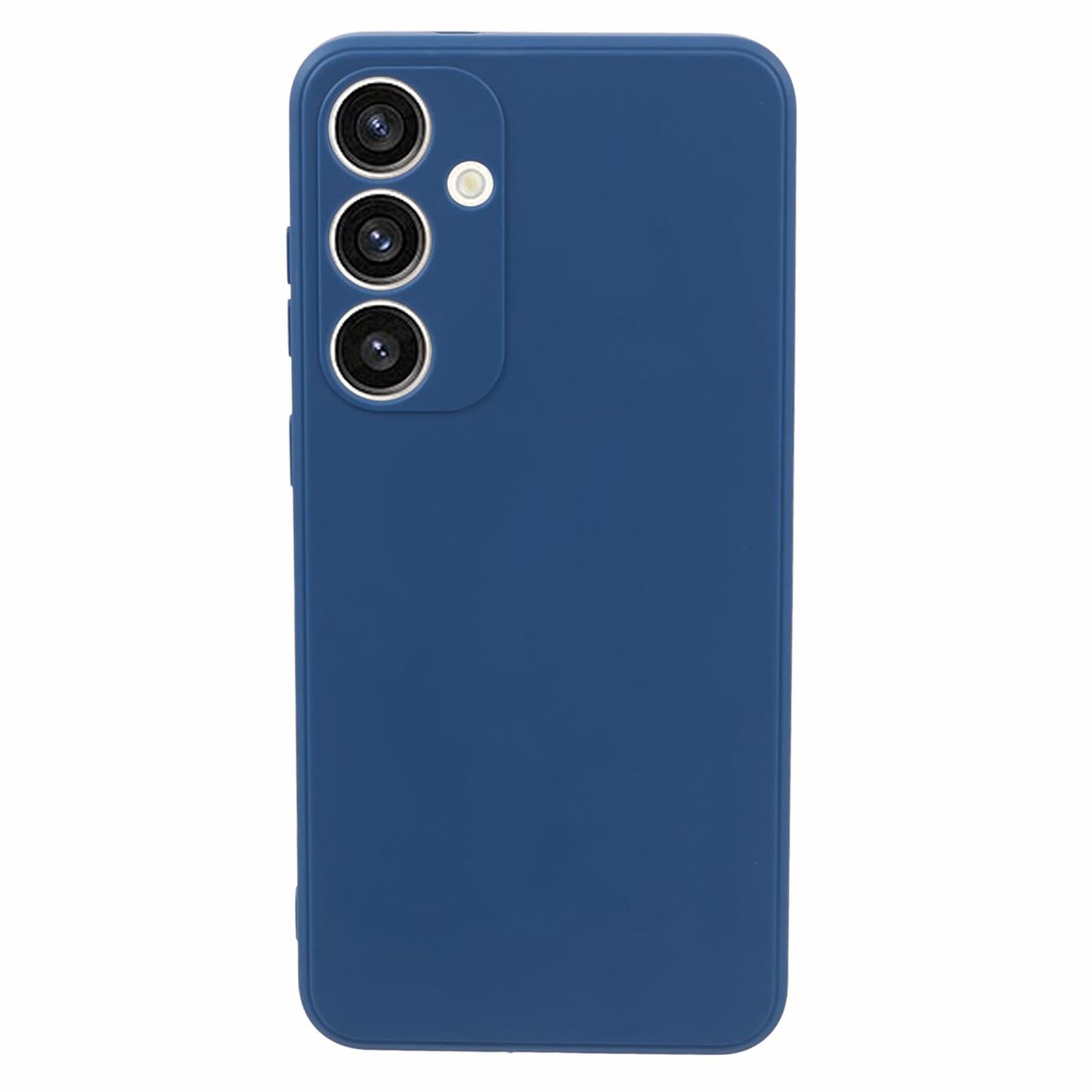 For Samsung Galaxy S24+ Phone Case Straight Edge Slim Design TPU Cover - Sapphire