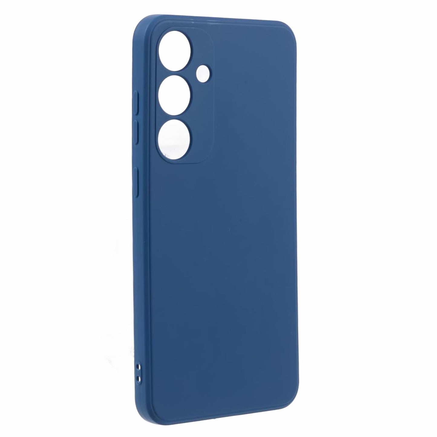 For Samsung Galaxy S24+ Phone Case Straight Edge Slim Design TPU Cover - Sapphire