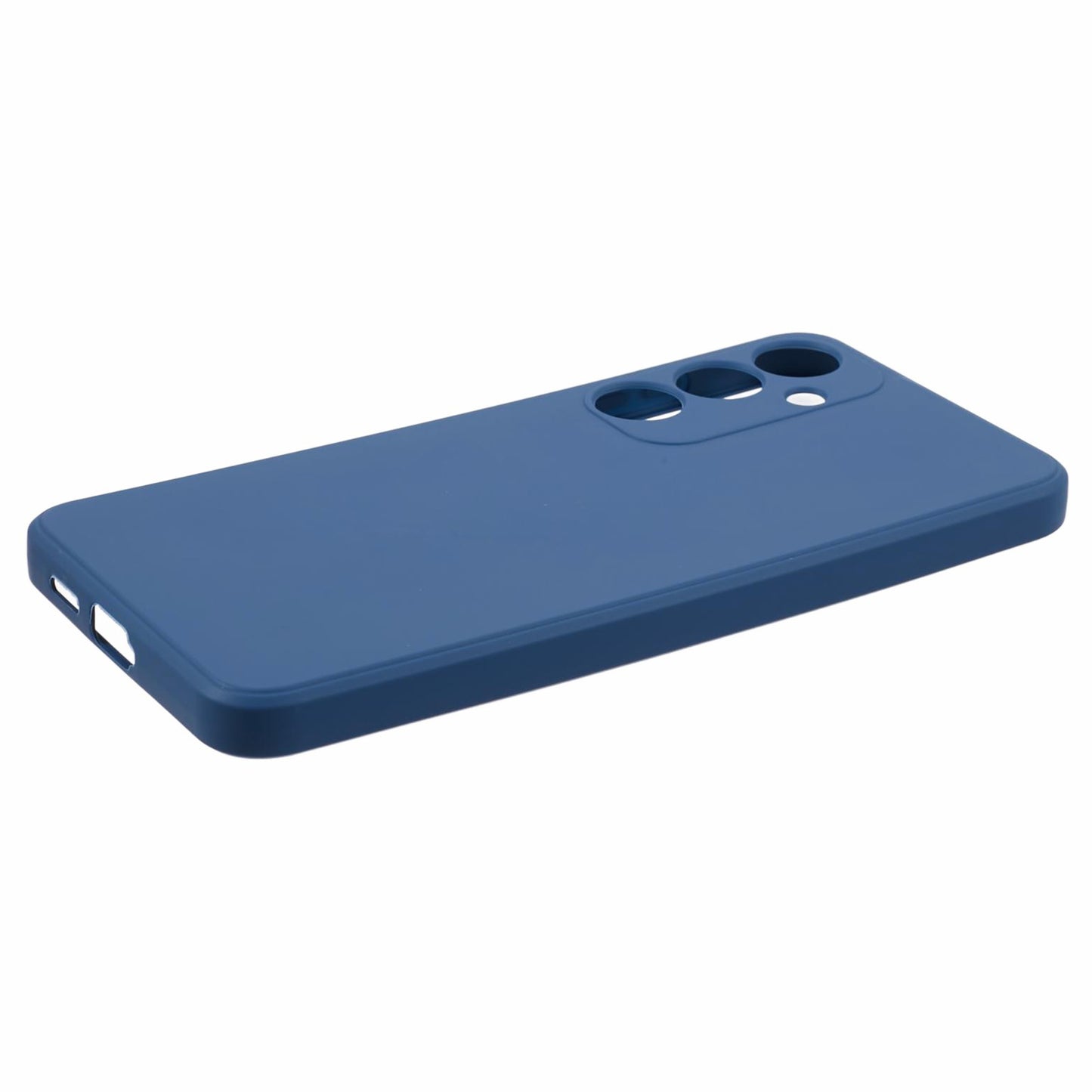 For Samsung Galaxy S24+ Phone Case Straight Edge Slim Design TPU Cover - Sapphire