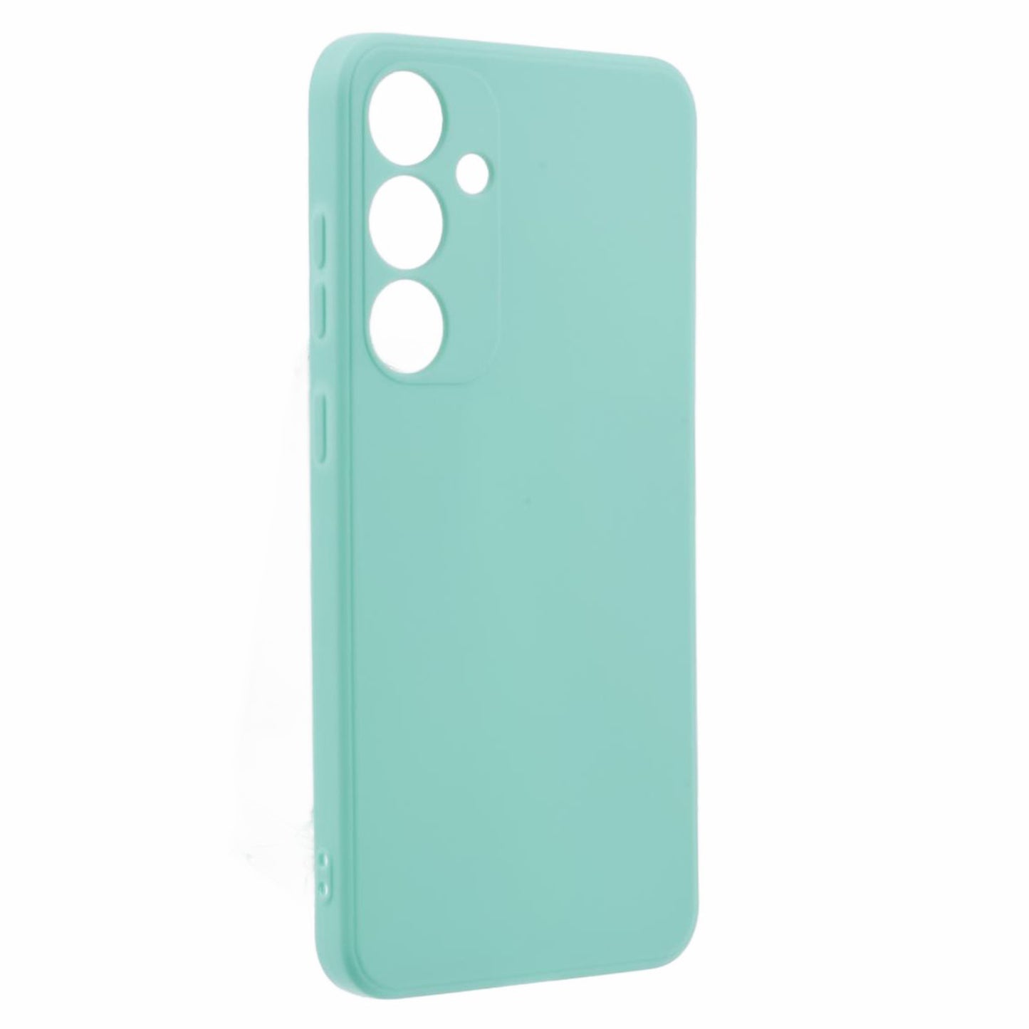 For Samsung Galaxy S24+ Phone Case Straight Edge Slim Design TPU Cover - Baby Blue