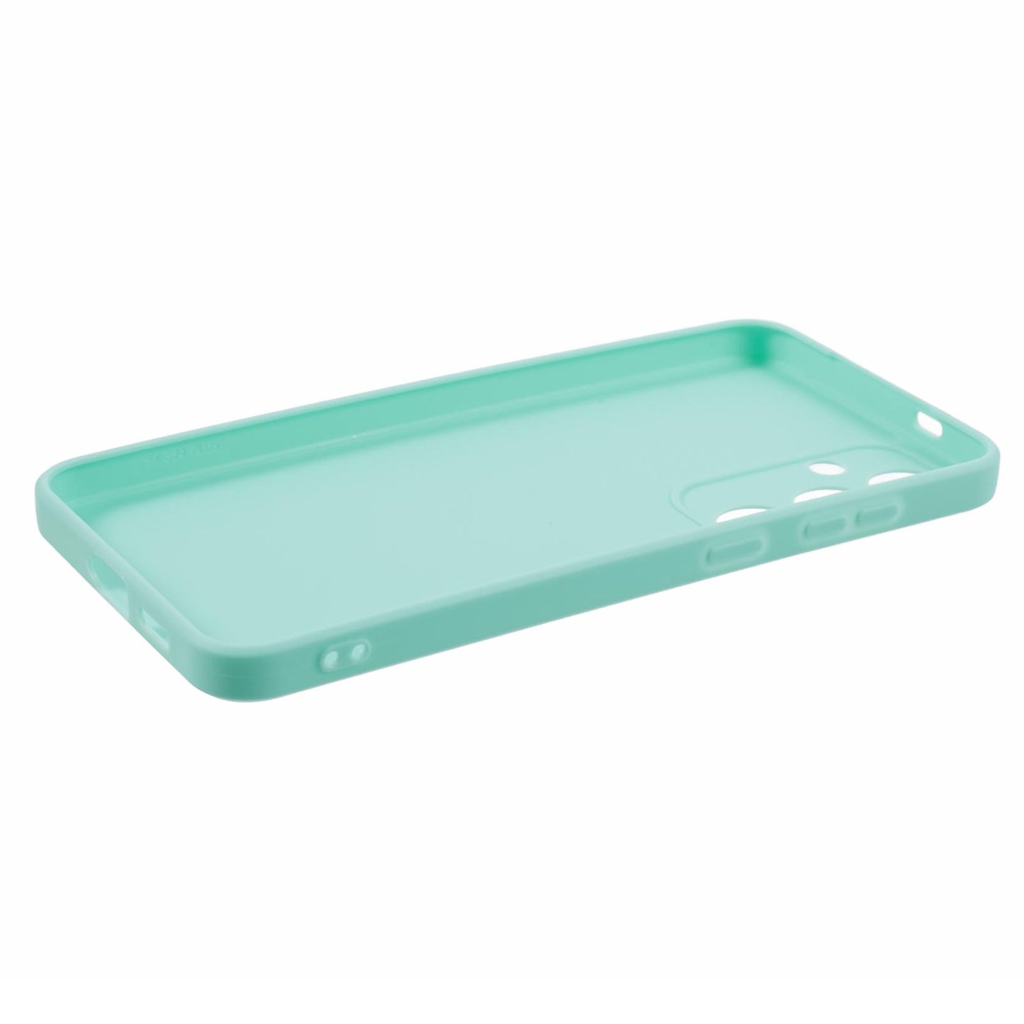 For Samsung Galaxy S24+ Phone Case Straight Edge Slim Design TPU Cover - Baby Blue