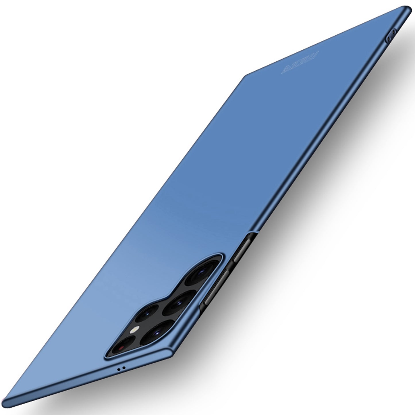 MOFI JK PC Series-1 Shield PC Phone Case for Samsung Galaxy S24 Ultra Shockproof Phone Cover - Dark Blue