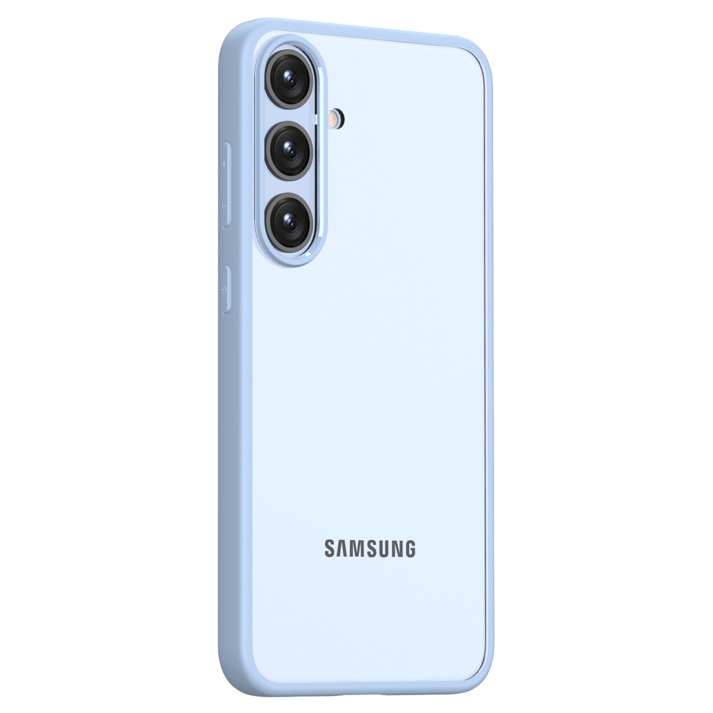 Shockproof Slim Case for Samsung Galaxy S24 Shell Hard PC+Soft TPU Phone Cover - Blue