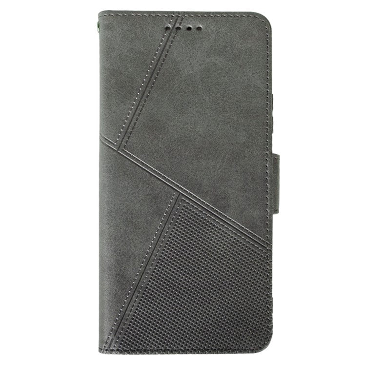 IDEWEI For OnePlus 12 5G Magnetic Case Leather Calf Texture Shockproof Wallet Phone Cover - Black