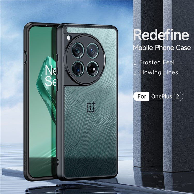 DUX DUCIS Aimo Series For OnePlus 12 5G Case Shockproof Protection Cover (REACH Certification) - Black