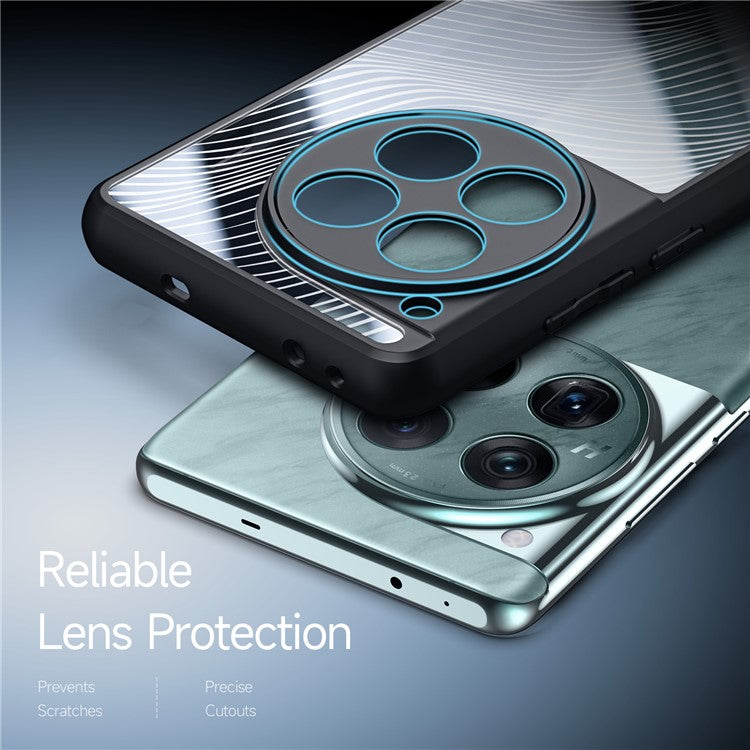 DUX DUCIS Aimo Series For OnePlus 12 5G Case Shockproof Protection Cover (REACH Certification) - Black