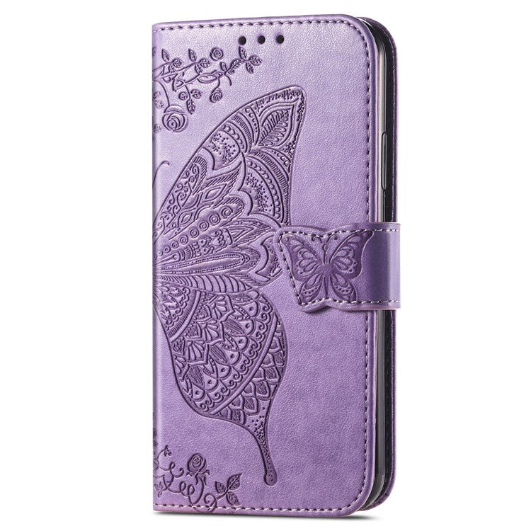 Phone Stand Case for Oppo A79 5G / A2 5G PU Leather Phone Cover - Light Purple
