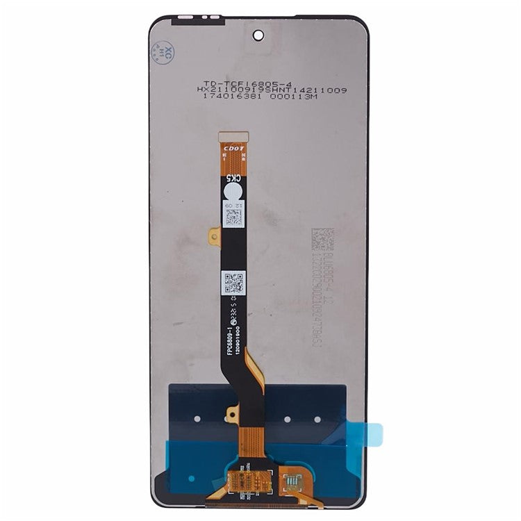 For Infinix Note 30 5G X6711 Grade C LCD Screen and Digitizer Assembly Part (Without Logo)
