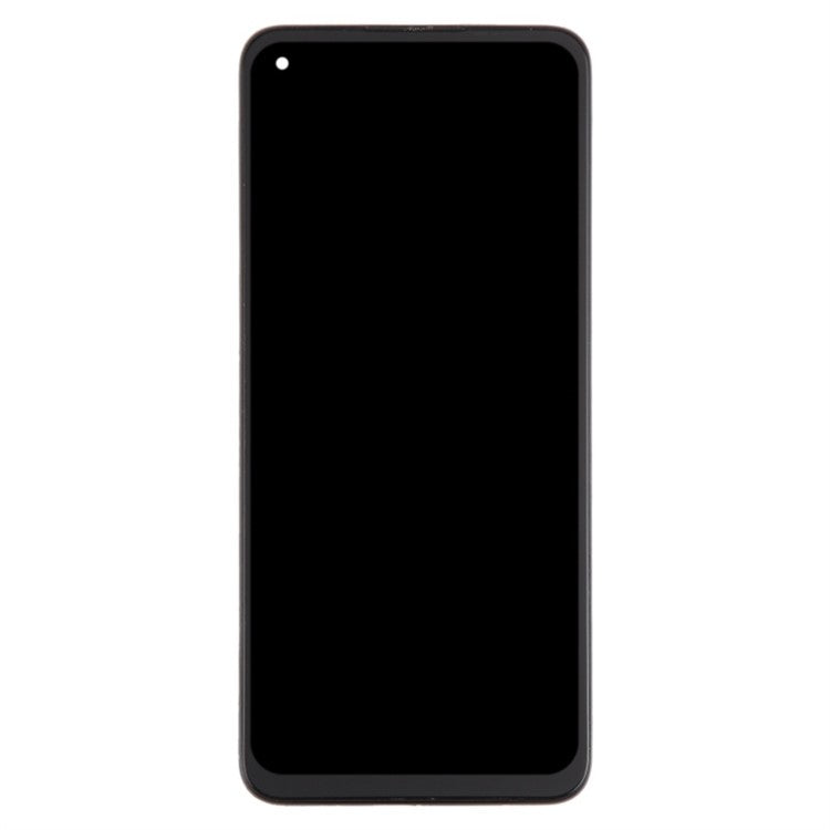 For Oppo A76 Grade B LCD Screen and Digitizer Assembly + Frame Replacement Part (without Logo)