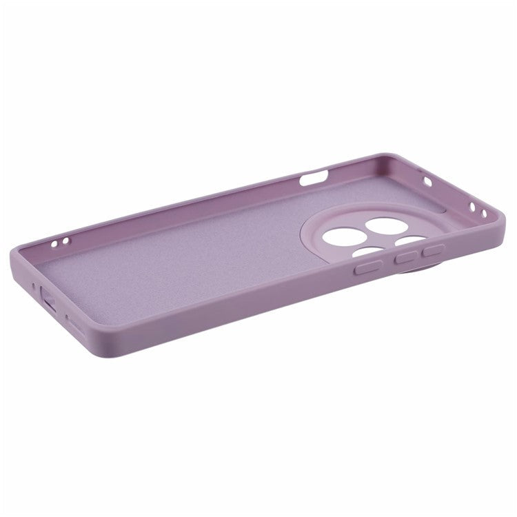 For OnePlus 12 5G Case Anti-Scratch Soft Fiber Lining TPU Phone Cover - Purple
