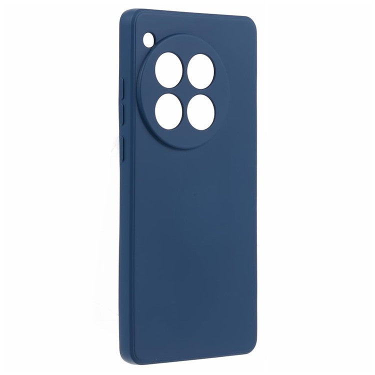 For OnePlus 12 5G Case Anti-Scratch Soft Fiber Lining TPU Phone Cover - Sapphire