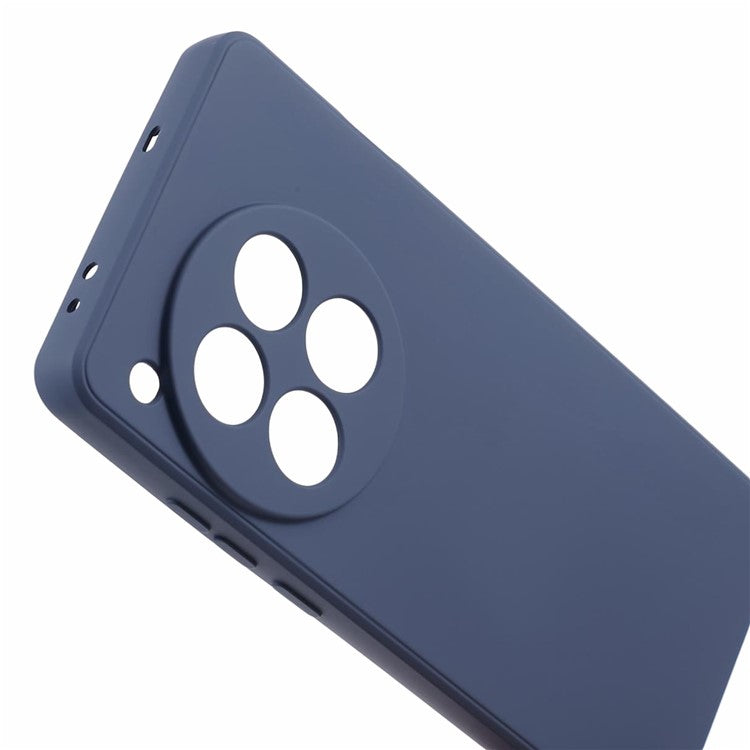 For OnePlus 12 5G Case Anti-Scratch Soft Fiber Lining TPU Phone Cover - Lavender Grey