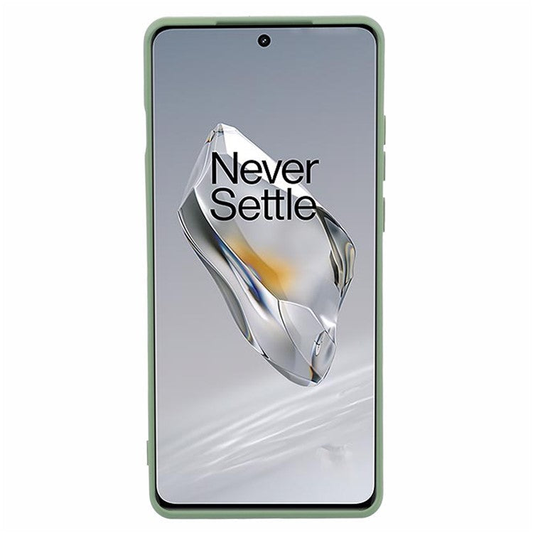 For OnePlus 12 5G Case Anti-Scratch Soft Fiber Lining TPU Phone Cover - Green
