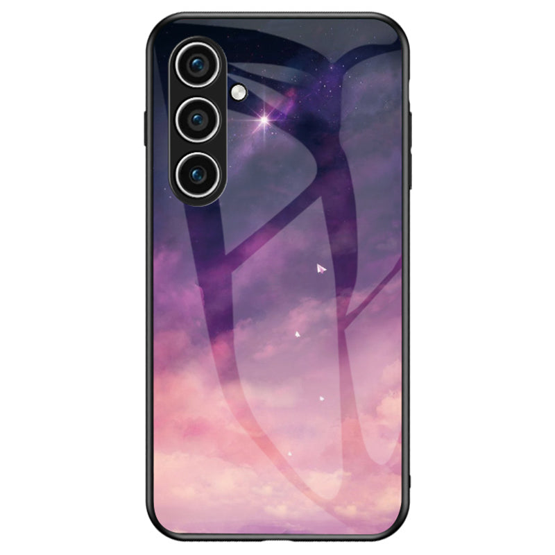 For Samsung Galaxy S24+ Cell Phone Case Starry Sky Pattern Printing Scratch-resistant Cover - Dream Starry Sky