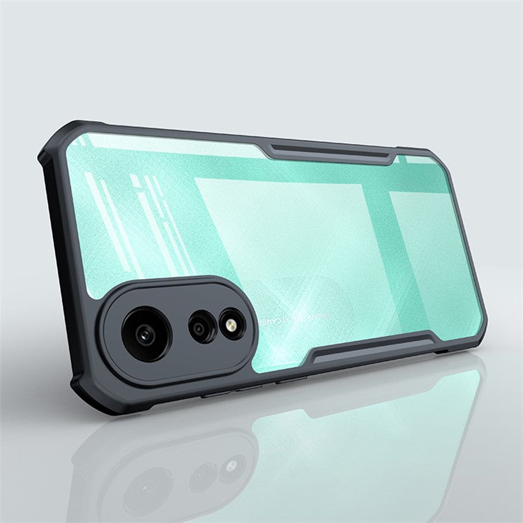XUNDD For Oppo A78 4G Slim-Fit Cell Phone Case Acrylic+TPU Shell Phone Cover